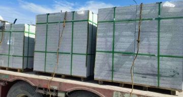 贵阳 芝麻白花岗岩地铺石装车日常