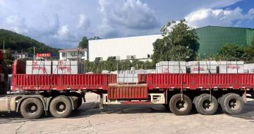 贵阳 芝麻灰花岗岩地铺石出货日常