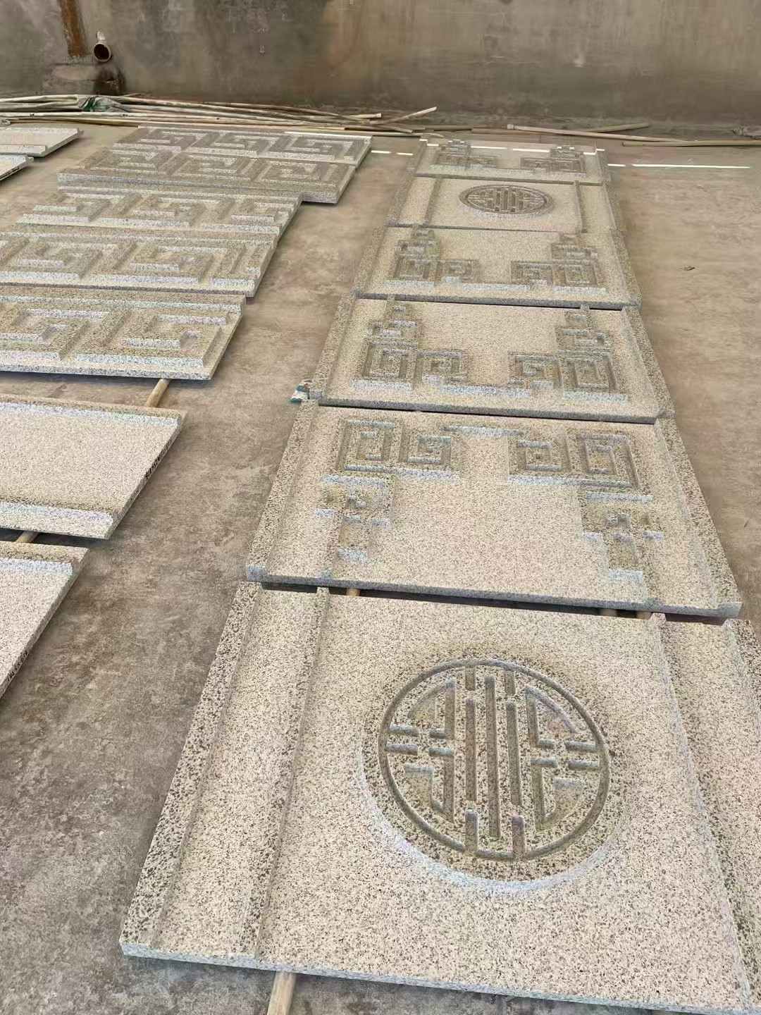 贵阳 白麻花岗岩外墙立面雕刻板