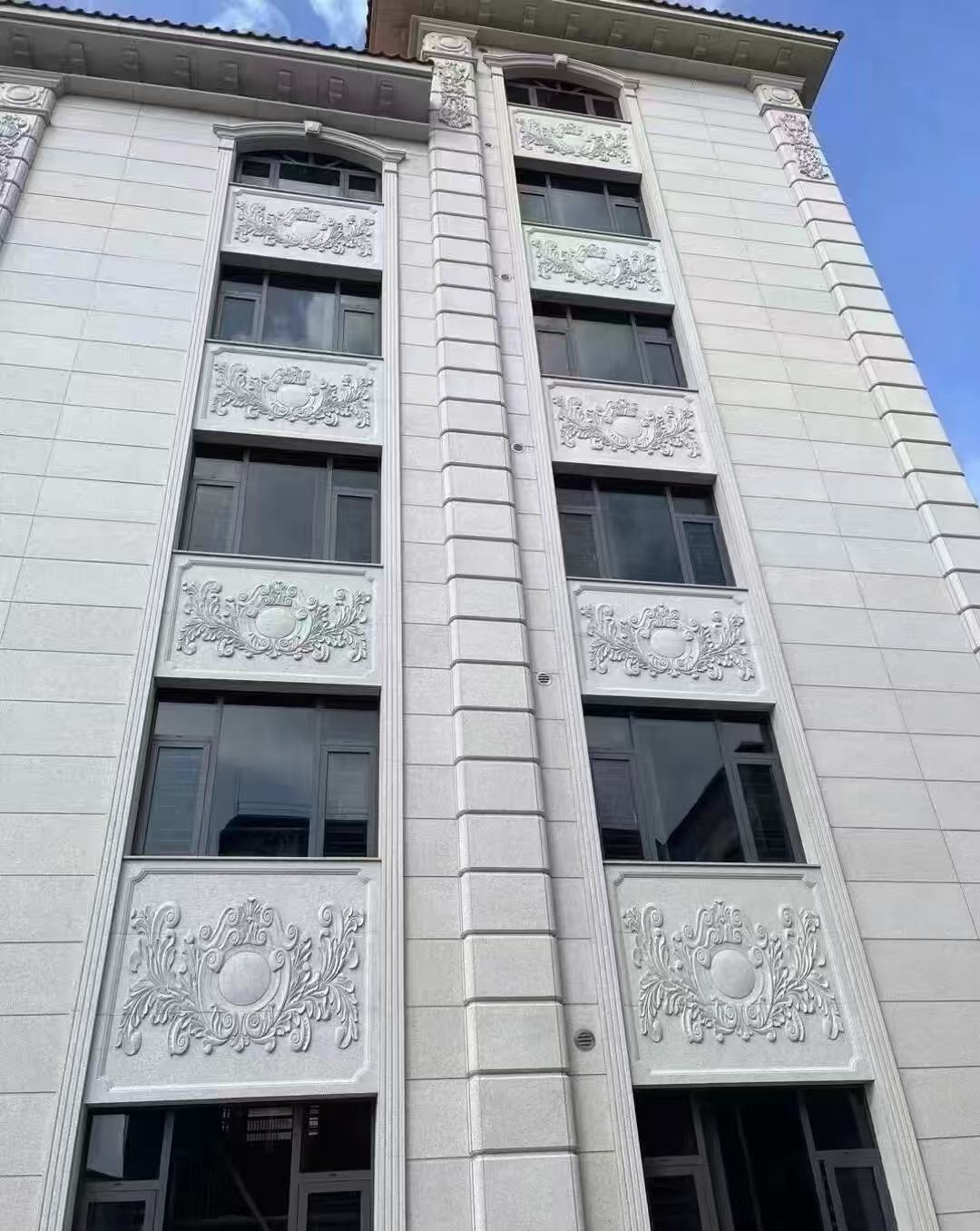 贵阳 白麻荔枝面花岗岩别墅外墙干挂